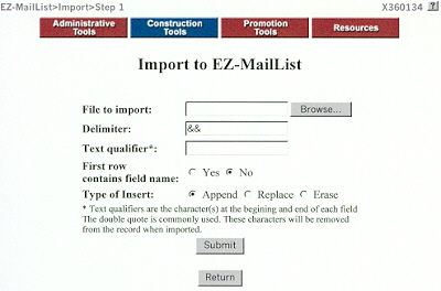  Site Exchange Affiliate Program on Import  This Feature Allows You To Import An Address Book Or List Of