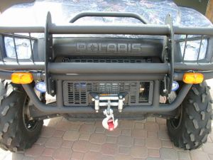LED Turn Signal Kit mounted on Polaris Ranger